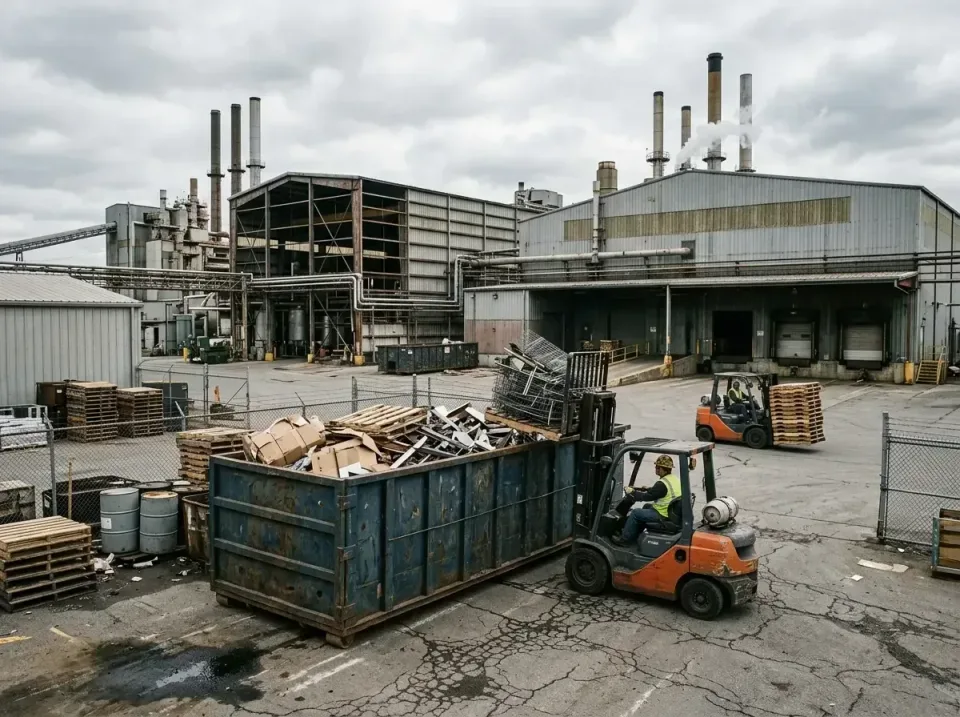 industrial-factory-scrap-conta-003 — frequently asked questions, Cheap Roll-off Dumpster Rentals in Experiment, GA